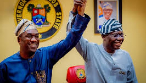 2027: Sanwo-Olu endorses Hamzat for Lagos governorship race